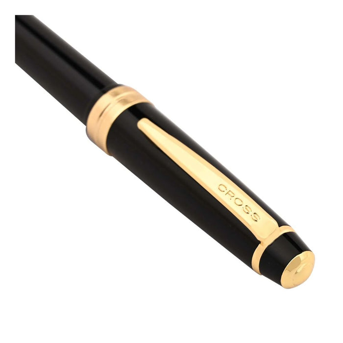 CROSS, Rollerball Pen - BAILEY LIGHT Glossy Resin BLACK GT.