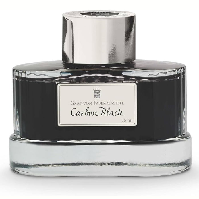 FABER CASTELL, Ink Bottle - GVFC CARBON BLACK (75mL).