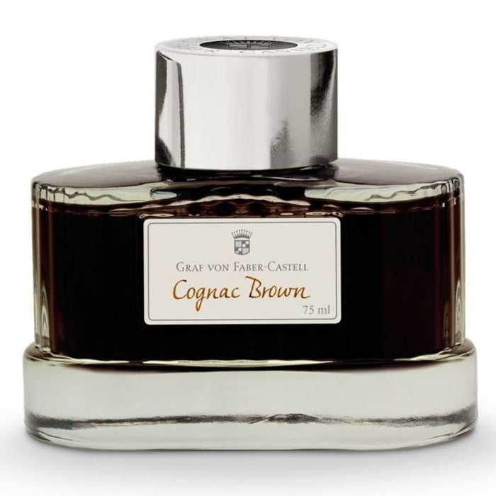 FABER CASTELL, Ink Bottle - GVFC COGNAC BROWN (75mL).