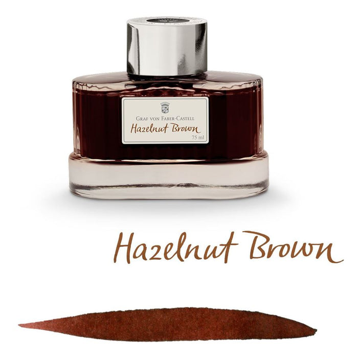 FABER CASTELL, Ink Bottle - GVFC HAZELNUT BROWN (75mL).