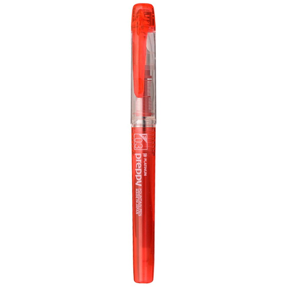 Platinum preppy ppq-200 PPQ200 multi-colored colorful transparent rod  punctuated Students pen with ink cartridges