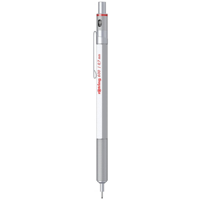rOtring 600 Mechanical Pencil - 0.5mm - Silver – Yoseka Stationery