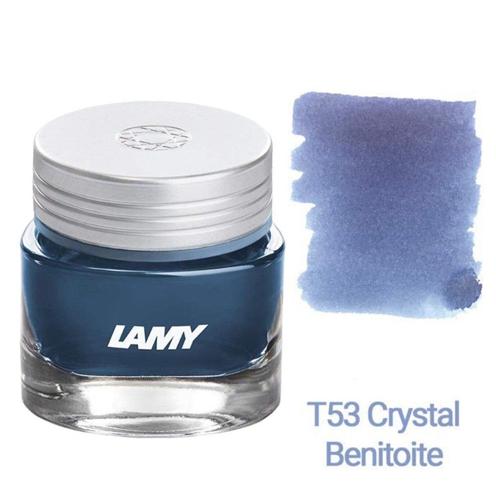 LAMY, Crystal Ink Bottle - T53 BENITOITE 30ml. — SWASTIK Penn